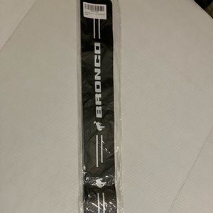 Fit Bronco Door Sill Protector Sticker 4PCS Car Door Pad